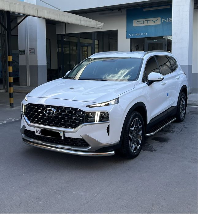 Hyundai santafe 2021 oq rang 2.5 mator toza