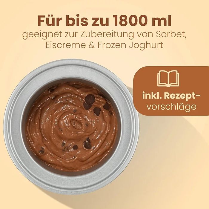 Машина за сладолед ProfiCook PC-ICM 1140, Капацитет 1.8 л