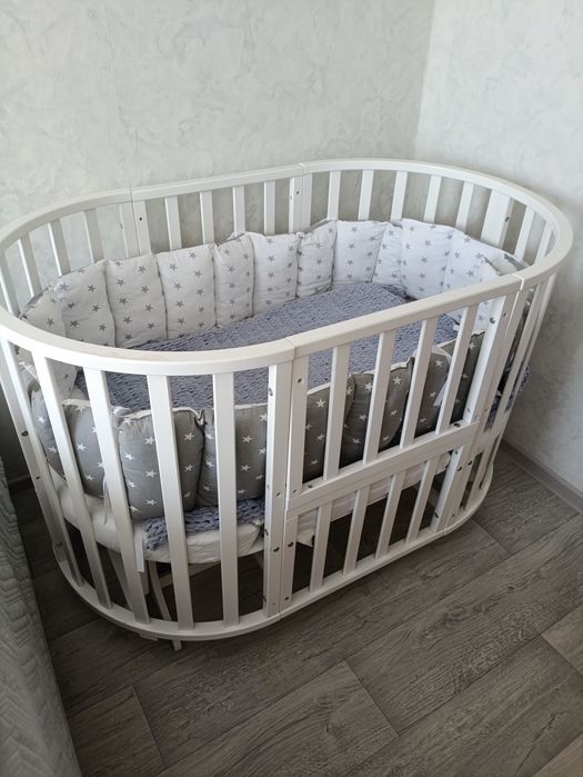 Продам детскую кроватку трансформер 7 в 1