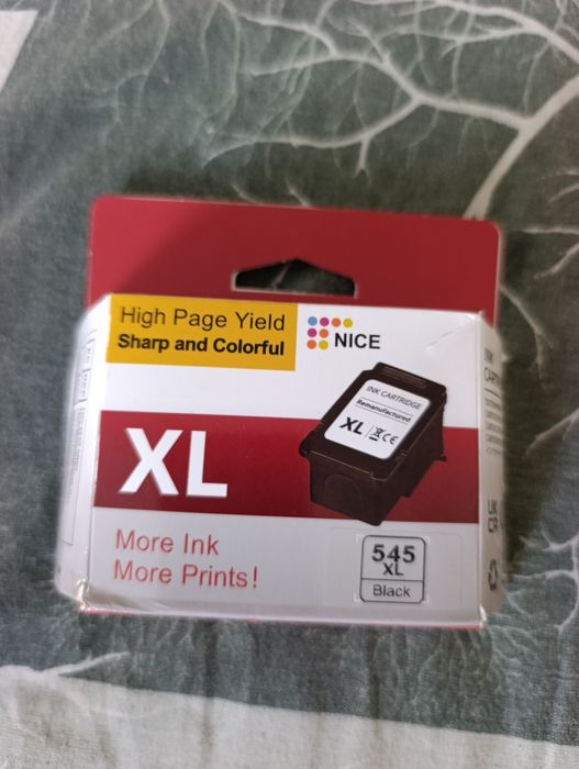 Черна мастилена касета Canon PG-545XL с висок капацитет