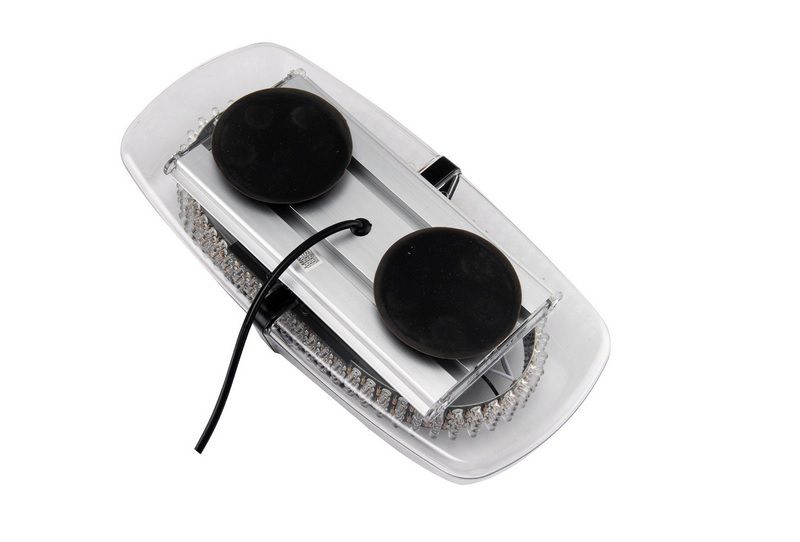 Lampa girofar LED galben 36 LEDuri stroboscopice, 12V/24V NOU