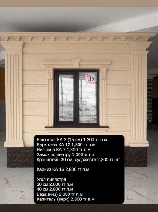 Декор элементы на фасад