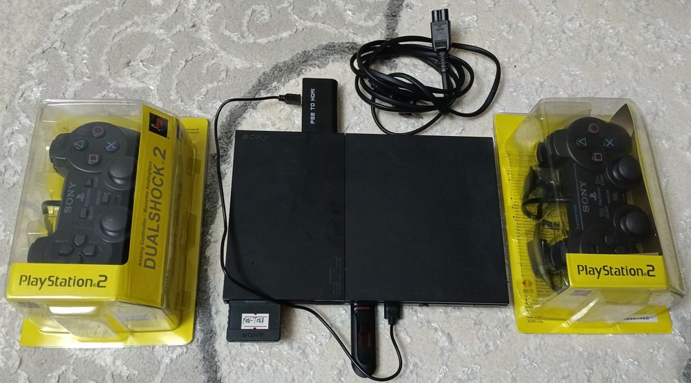 Ps2 Playstation 2 ta yangi joystik 18 ta óyin