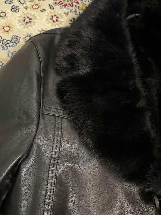 Кожаная мужская куртка 50р