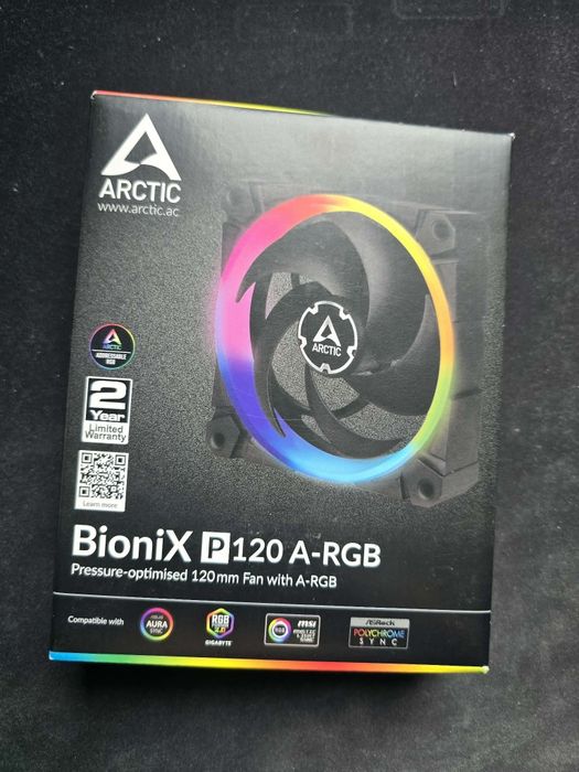 Вентилатор - ARCTIC BioniX P120 A-RGB