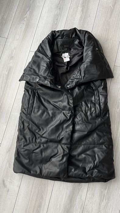 Черен кожен елек Mohito