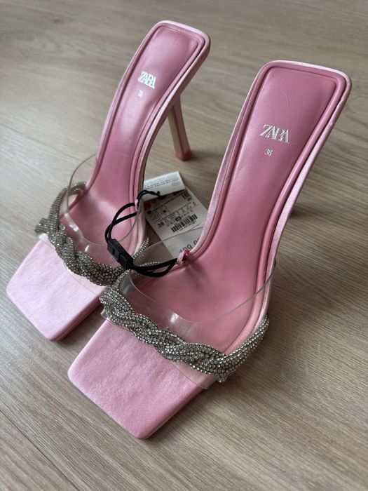 Нови сандали Zara 38 размер