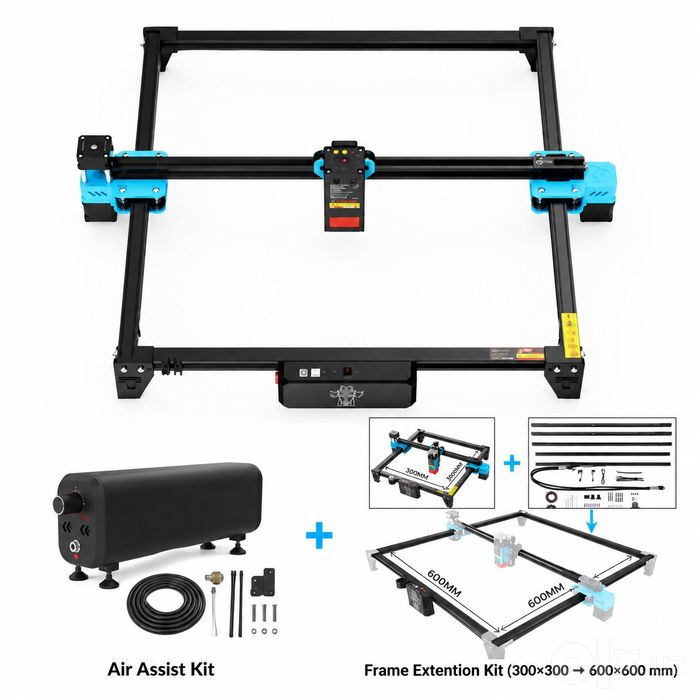 Лазер станок | Lazer stanok TTS 10 Pro  10W | Diod lazer + Extension