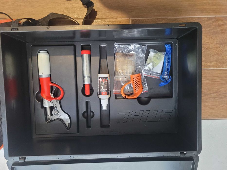 Felco 882 stihl asa 85 електрическа лозарска овощарска ножица