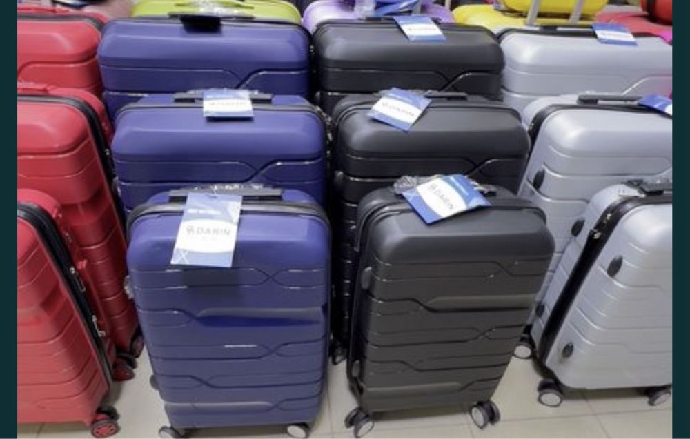 Пътнически куфар за ръчен багаж 55х40х20см 4ри колела 360°