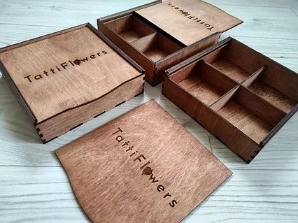 Подарочные деревянные коробки