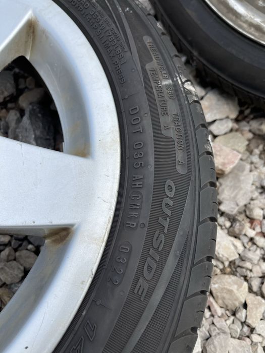 Джанти 15" 3x112 Smart 4j ET27 / 5.5j ET-1 С гуми 2022