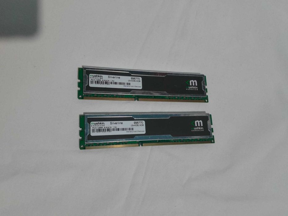 Kit 8GB Mushkin DDR3 PC3-10666 Silverline, Dual Channel kit (2x4GB)