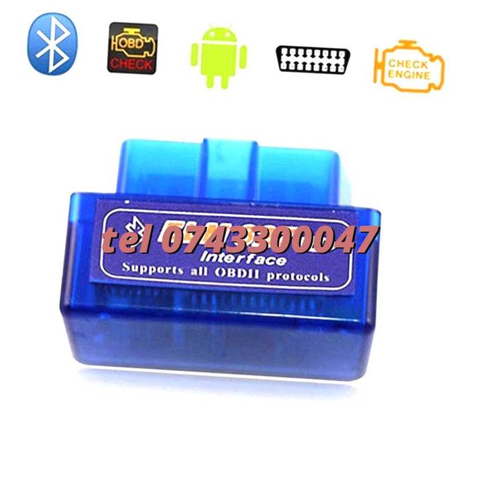 Tester Auto Diagnoza Obd 2 Bluetooth   Obd2  Obdii Elm327 Elm 327