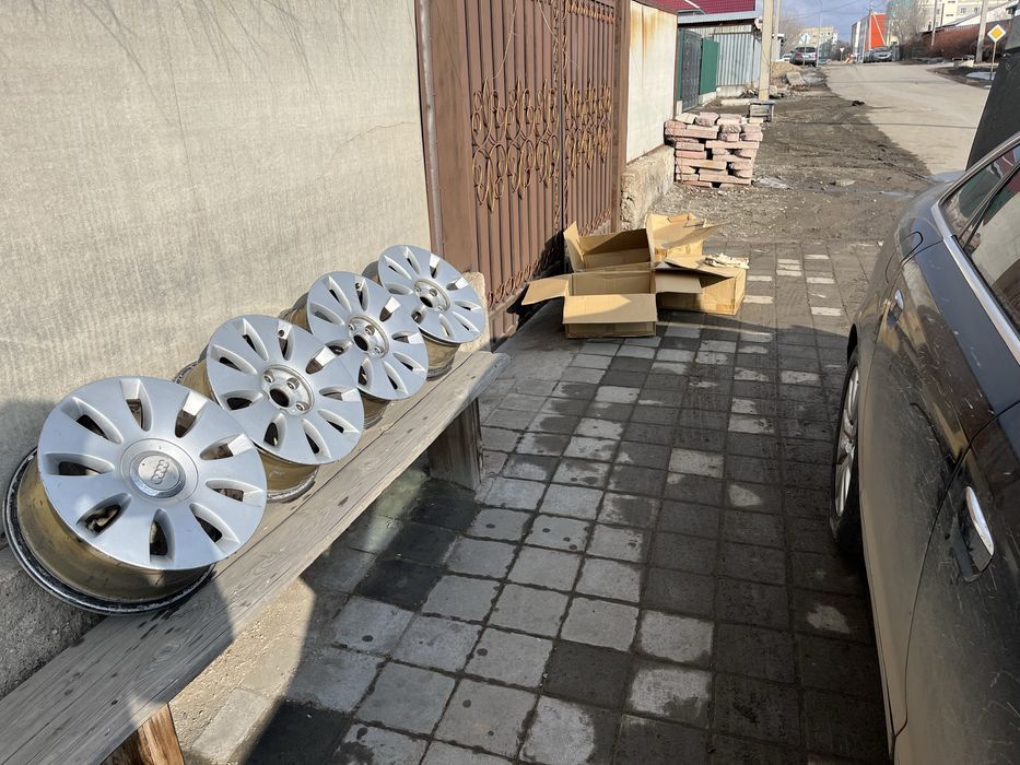 Титановые диски ауди 16