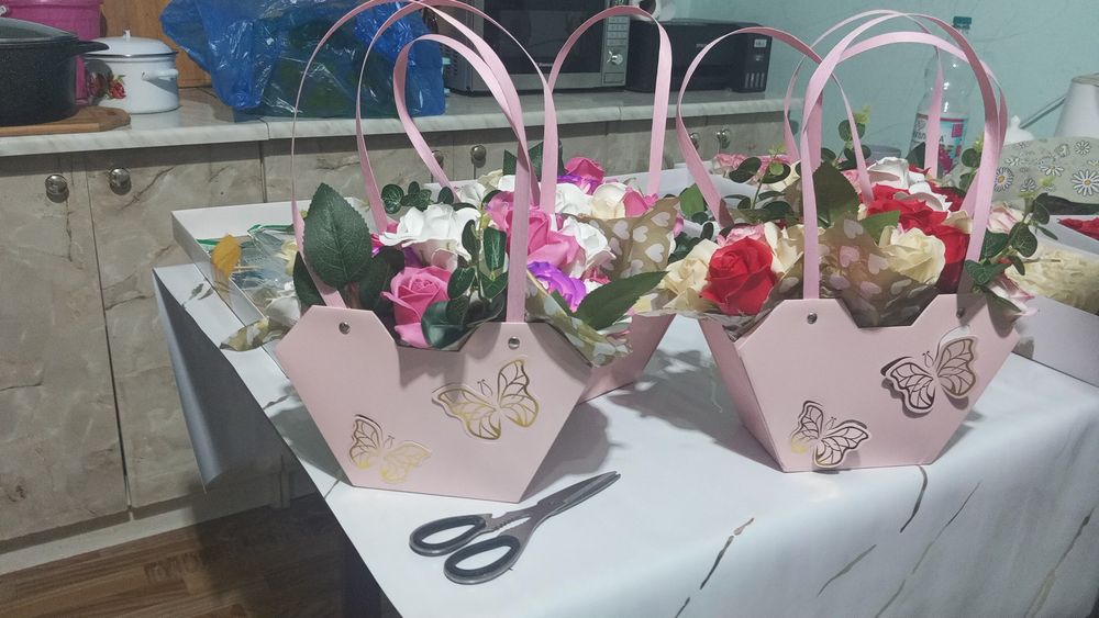 Мыльные  букеты.  1 шт 4000