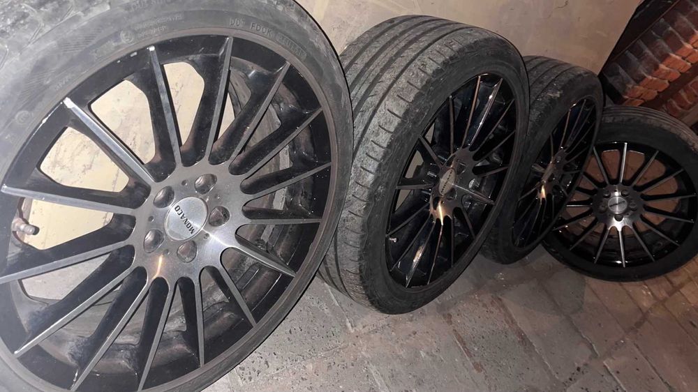 Продавам джанти MONACO FORMULA 17" Gloss Black / Polished