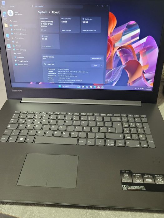 Lenovo V320 de 17 inchi i5-7200u