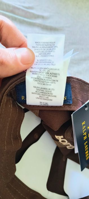 Sapca Ralph Lauren noua cu etichetă