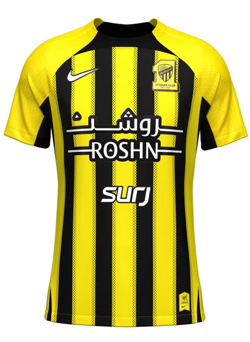 футболна тениска Nike Al-Ittihad 24-25 Home Kit Released