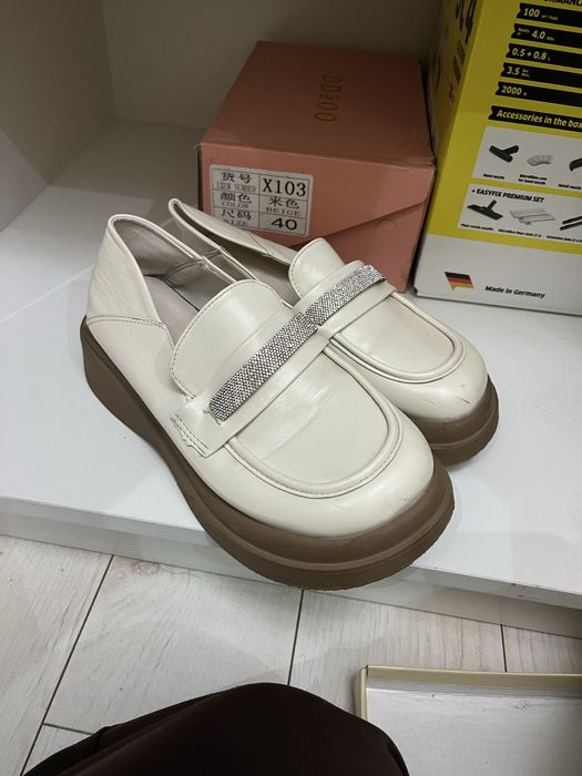 Обувь женская бежевая