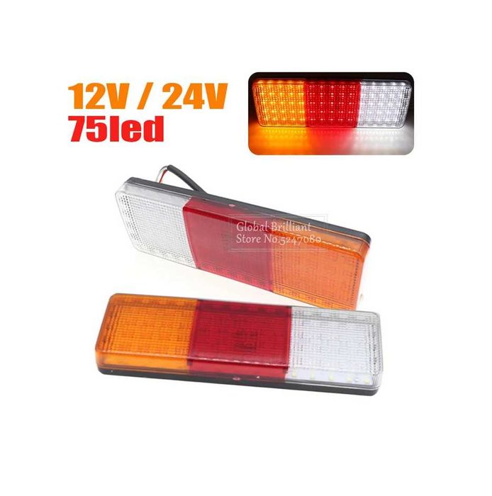 Комплект диодни стопове със 4 светлини 12 / 24V