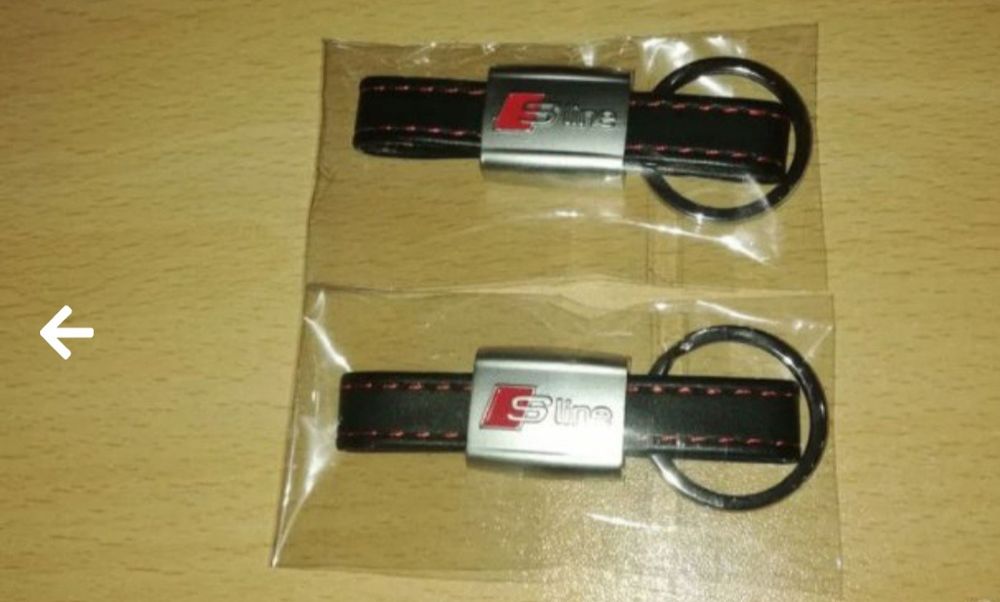 ЧИСТО НОВИ Висококачествени ключодържатели за Audi S Line