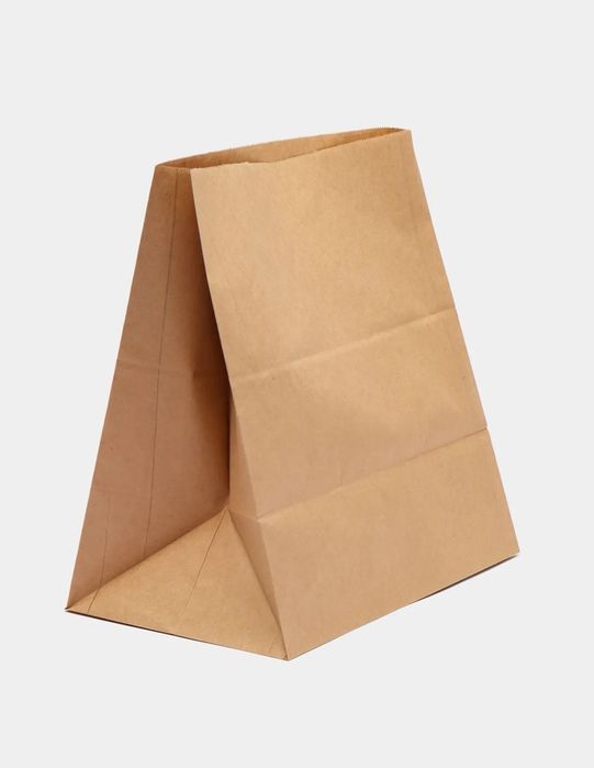 Крафт‑пакет без ручек: экологично, прочно, стильно.