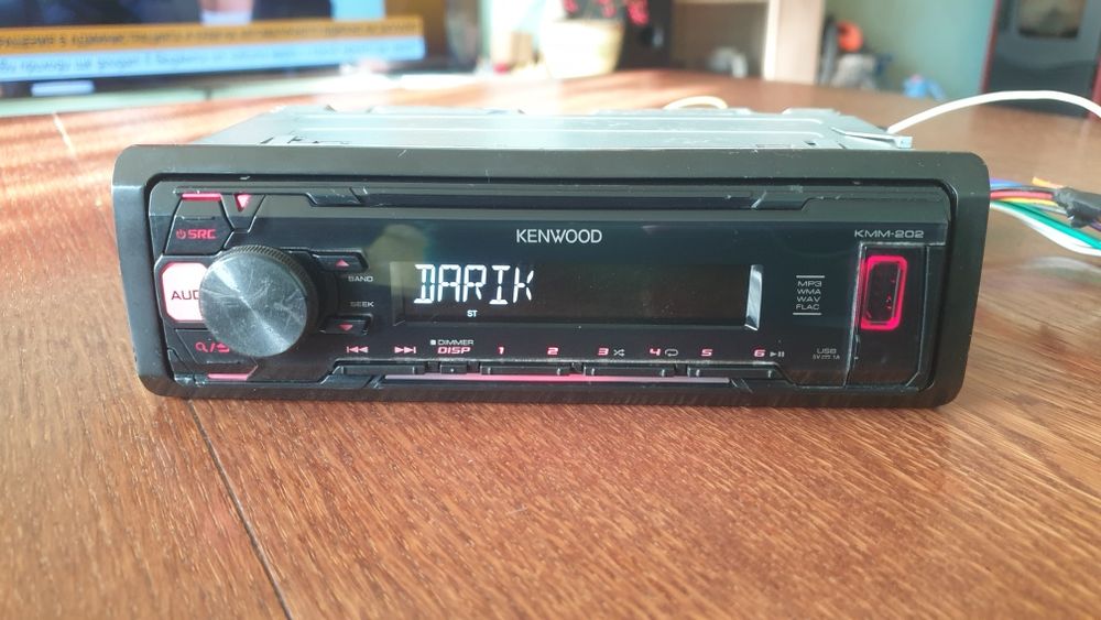 Авто радио плеър музика за кола Кенуулд Kenwood USB AUX