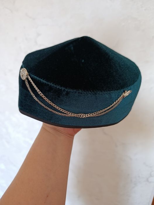 Тюбетейка для девочек с элементами новая