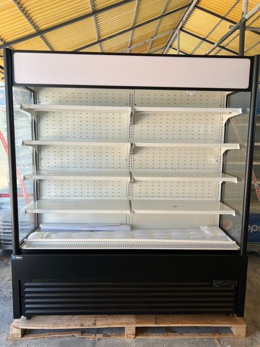 Vitrina/ raft frigotofic cu perdea de aer