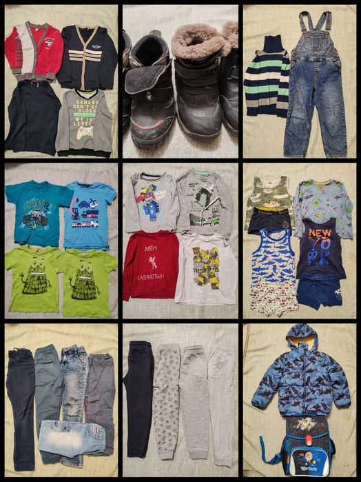 Вещи обувь для мальчика 5-6 лет