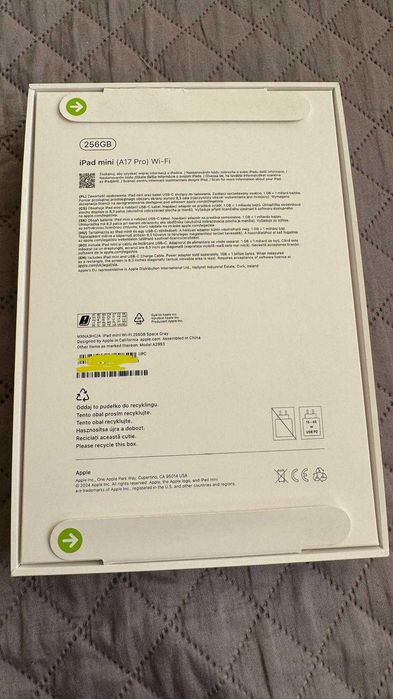 Ipad Mini 7 a17 Pro 256GB Space Grey WiFi