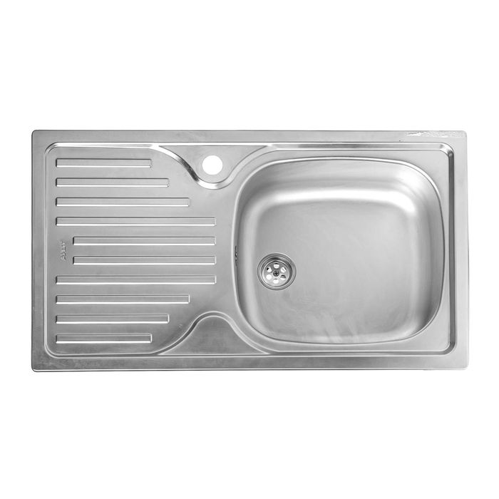 Chiuveta bucatarie inox Teka, 76 x 44 cm, incastrabila, dreapta, noua