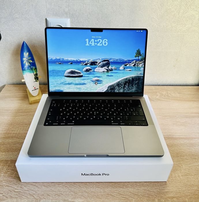 (100%/36sikl)MacBook Pro M1 Pro (Space Grey) 16/512- Макбук - Ноутбук