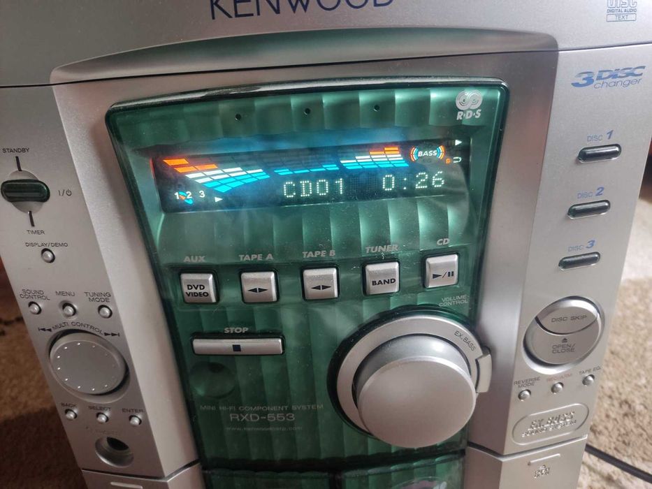Уредба Kenwood RXD-553 с мощност 2x100W RMS