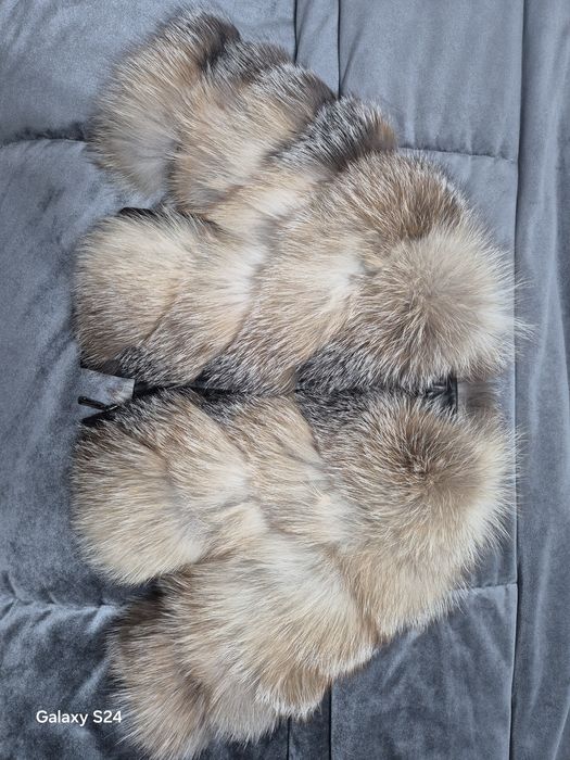 Vand blană naturală fetite 2-4 ani