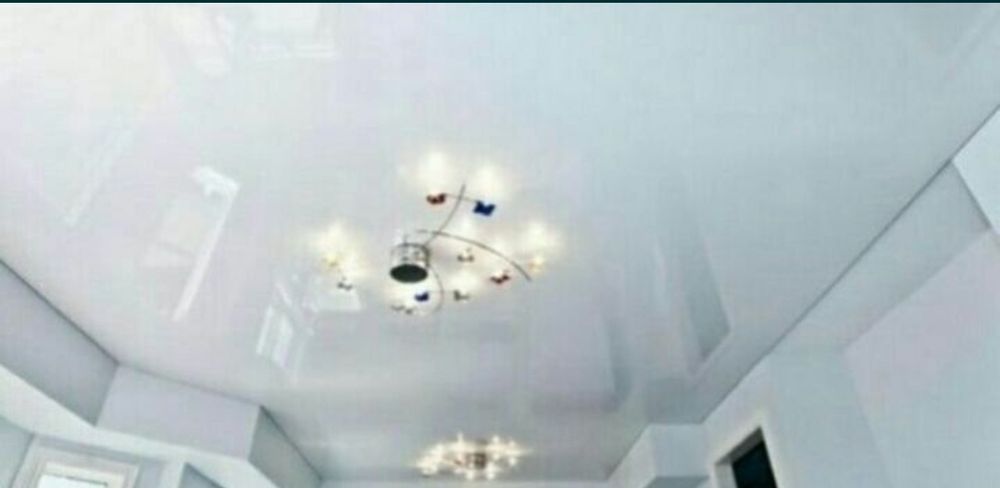 Натяжные потолки.