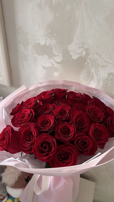 Букет из красных роз