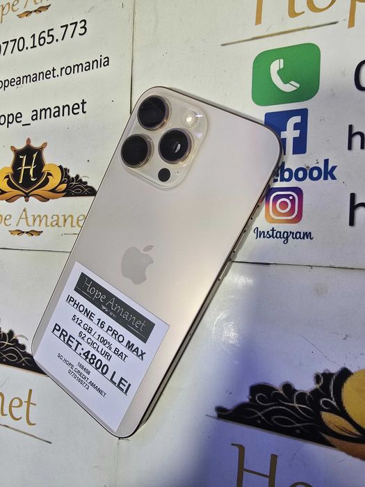 Hope Amanet P6 IPHONE 16 PRO MAX