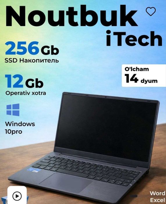 Itech notbuk sotiladi