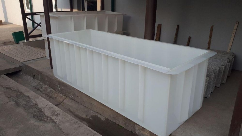 Гальванические ванны из полипропилена для хромирования, цинкования