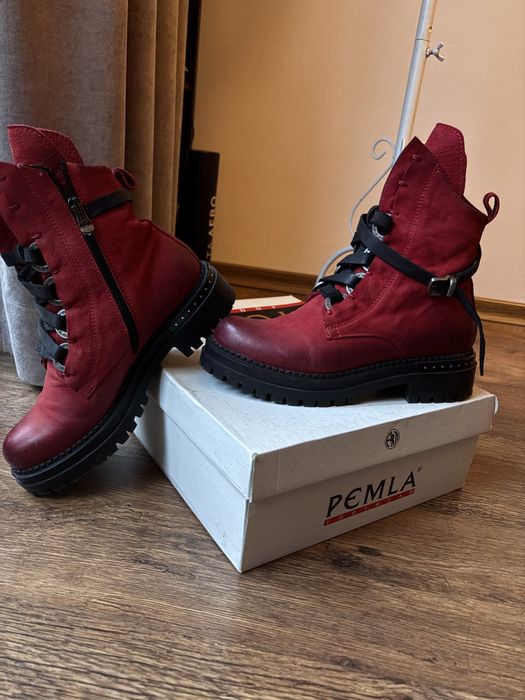 Боти естествена кожа