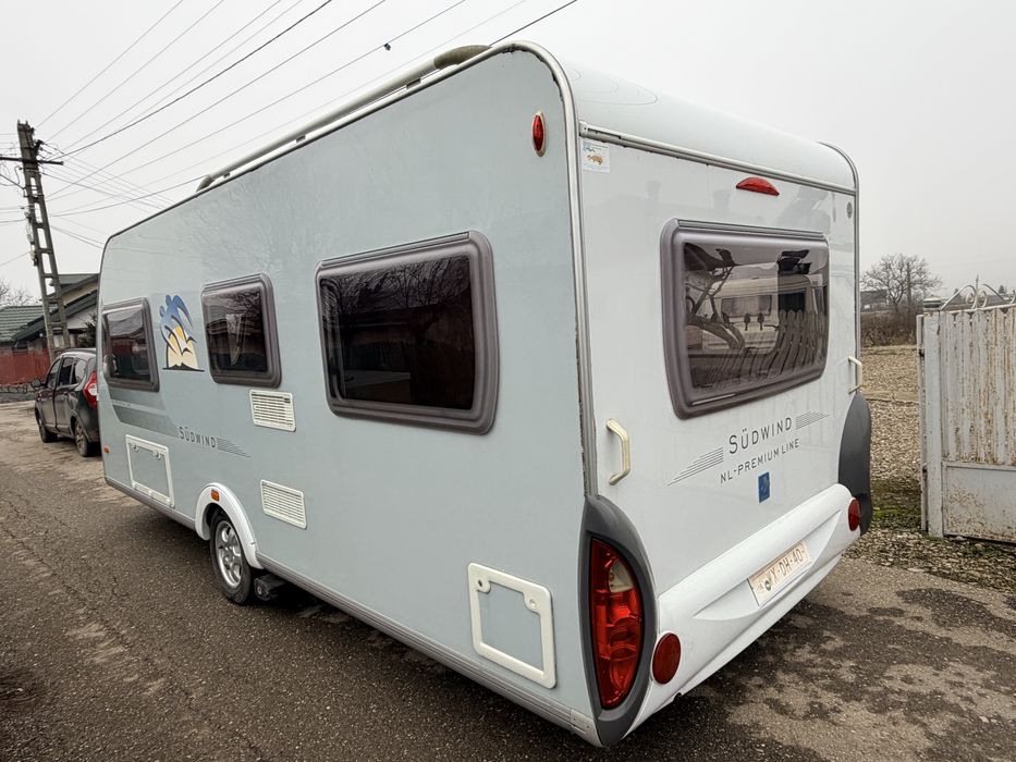 Rulota Knaus Sudwind 500,an2007,4-5 pers,Mover,fransbed,baie