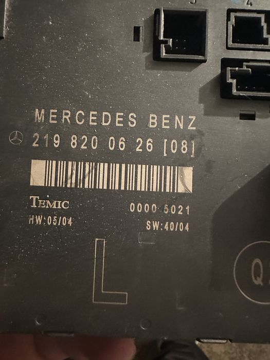 Модул предна лява врата Mercedes cls W219