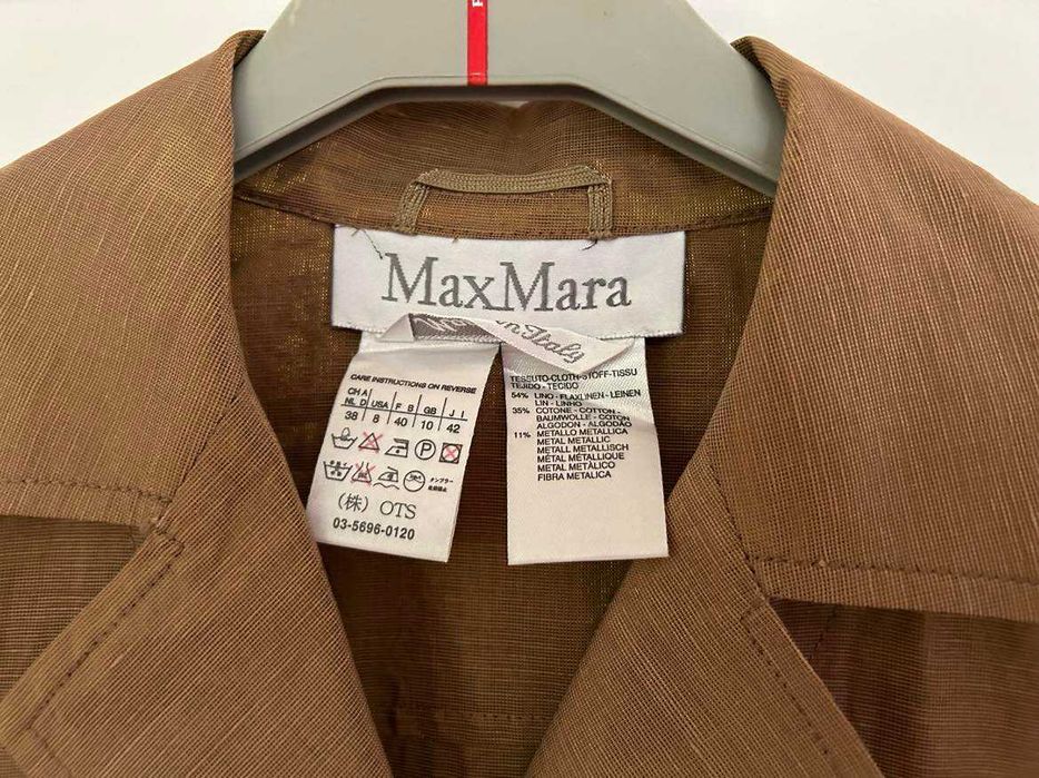 Сако от лен MaxMara, Италия, размер IT 42