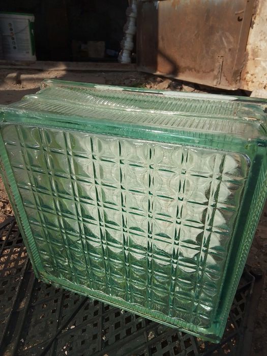 Стекляный блоки стеклопакет советский