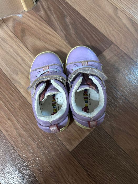 Кеды для девочек кожаные