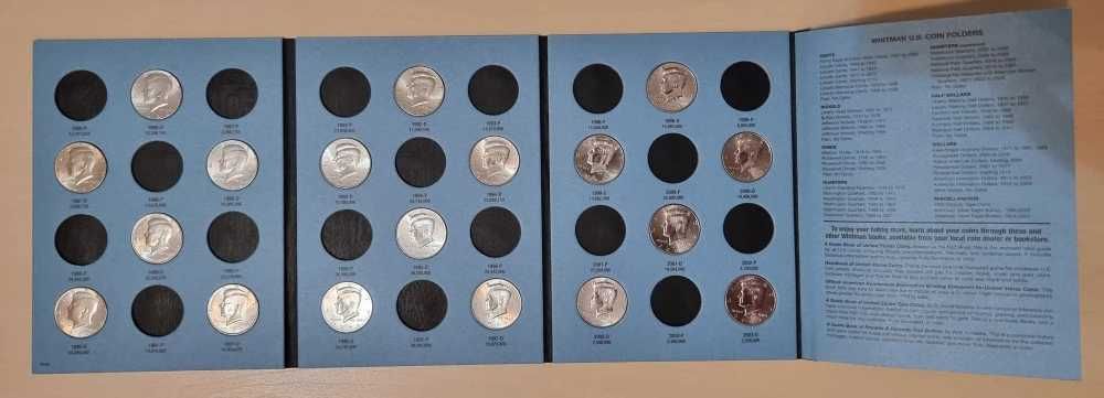 50 centi (half dollar) USA - SUA 1964 D - 2023 D