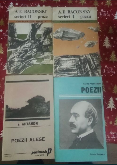 Cărți cu poezii din literatura romana